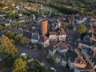 Allassac (Corrèze, France) - Vue aérienne