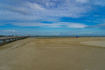 View to the Beach in Boulogne-sur-Mer