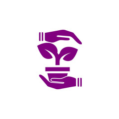 insurance,business protection,crops insurance, life and family insurance purple color icon