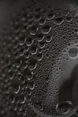 Water drops macro in plastic bottle fifty megapixels prints