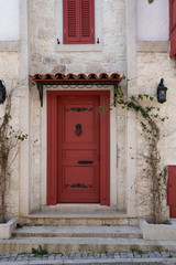Old door and detail from Alacati.