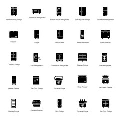 Refrigerator Icons Pack