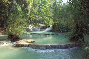 Obraz premium タート・クワーンシーの滝