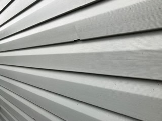 Fototapeta premium House Siding Hail Damage