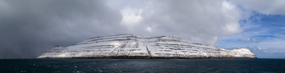 panoarama landscape winter Iceland Faroer