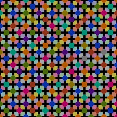 The Amazing of Dark Color Design Pattern Wallpaper