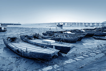 Bridge across the sea