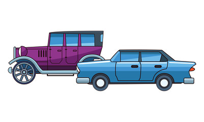 Vintage and classic cars vehicles