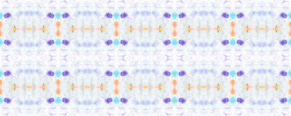 Ikat Seamless Pattern.