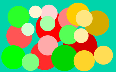 abstract background with circles