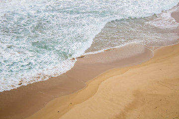 A white sand beach near the 12 apostles, Victoria Australia.