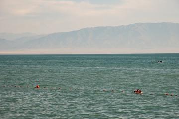 kayak on the lake