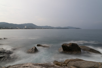 Amazing scenic view of the Seascape  Andaman at Phuket Thailand