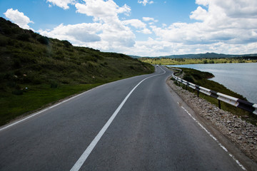 road in the mountains