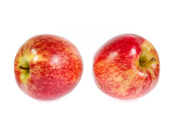 red apple isolated