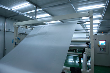 Automobile glass intermediate film production line