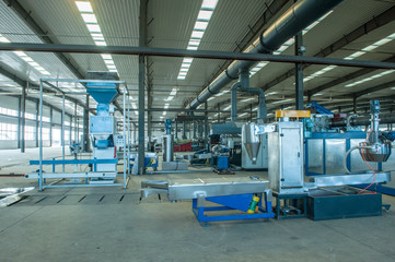 Automobile glass intermediate film production line