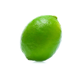 Lime isolated on white background