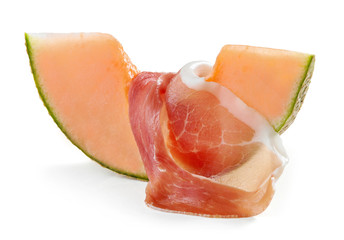 Melon with ham