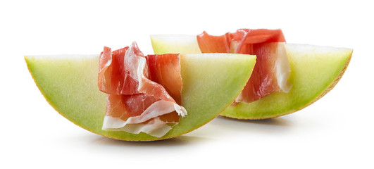 Melon with ham