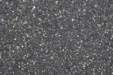 Closeup of asphalt ground of car parking area.
