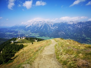 Naklejka na ściany i meble Alpen Gebirge Ennstal