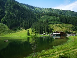 Obraz premium Steirischer Bodensee im Sommer