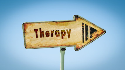 Street Sign to Therapy