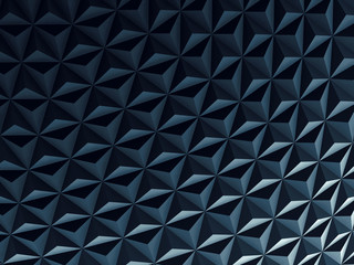 Fototapeta premium Shiny mosaic triangular pattern, 3d