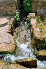 aquaduct at Banias Spings