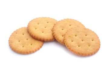 cracker  isolated on white background