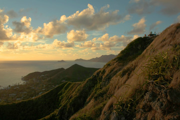 Obraz premium Sunrise Hike