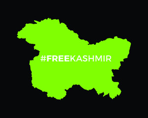 Obraz premium Free Kashmir | Kashmir is Bleeding
