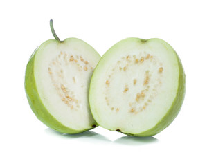 Guava isolated on white background