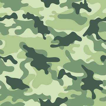 Camouflage gray seamless pattern. Print on fabric for clothes