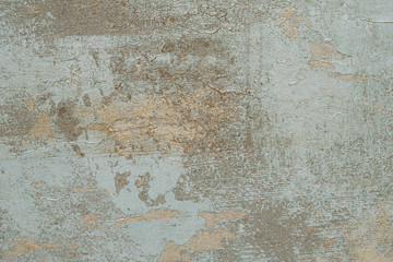 Old blue concrete background with cracks