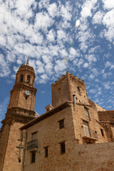 Fototapeta na wymiar La iglesuela del Cid (Teruel)