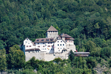 principality of Liechtenstein 25km long principality between Austria and Switzerland