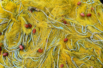 Fischernetze in Griechenland