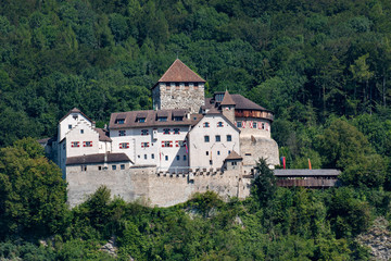 principality of Liechtenstein 25km long principality between Austria and Switzerland