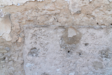Detail of Medieval stone wall for background