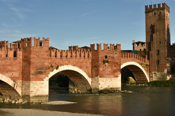 castelvecchio verona beautiful bridge view