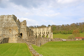 Fototapeta na wymiar Rievaulx Abbey, Yorkshire