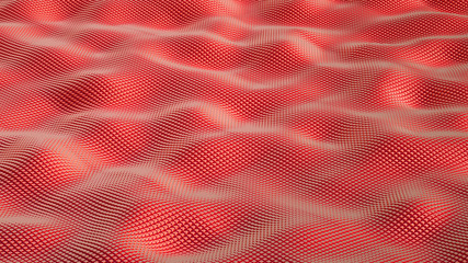 Abstract geometry background. 3d illustration, 3d rendering.