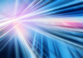 abstract colourful background with straight intersected luminous lines of pink, blue and white...