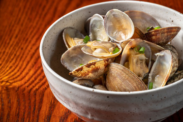 あさりの酒蒸し