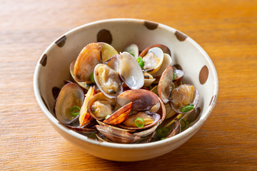 あさりの酒蒸し