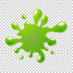 Realistic green slime