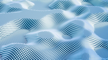 Abstract geometry background. 3d illustration, 3d rendering.