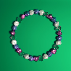 Abstract background with beautiful stones. 3d illustration, 3d rendering.